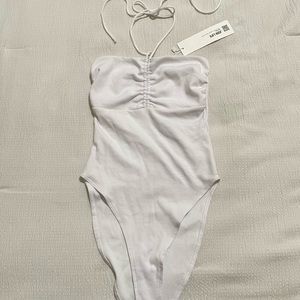 Zara white bodysuit